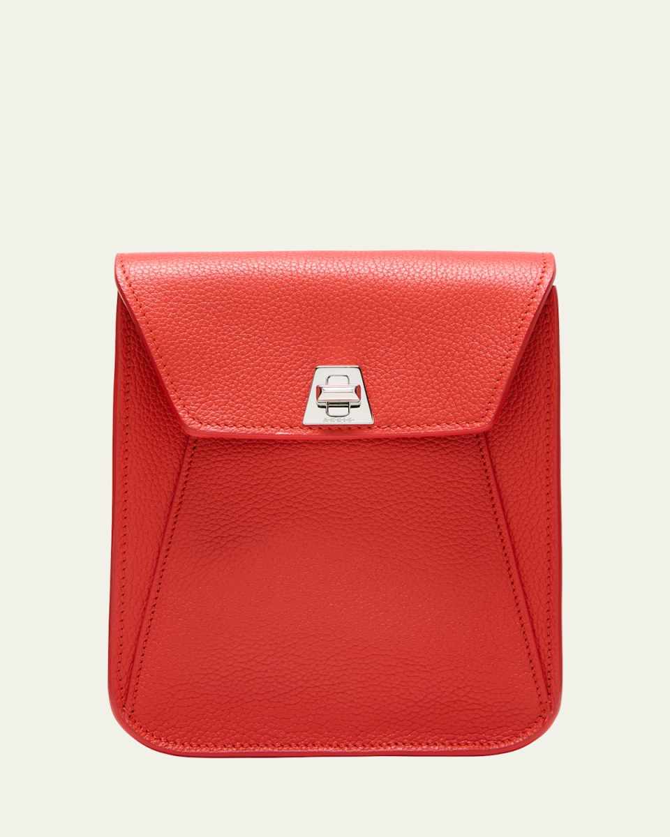 Anouk Mini Leather Messenger Bag